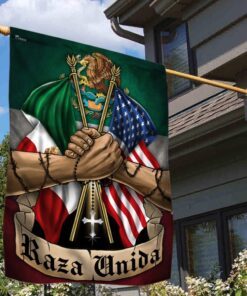 Mexican American Flag THN2179Fv2