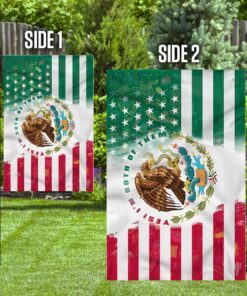 mexican american proud both of them flag 1291