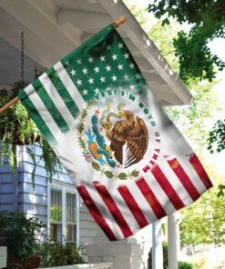 mexican american proud both of them flag 3998