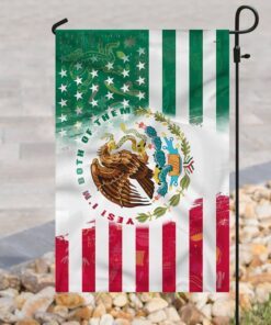 mexican american proud both of them flag 6302