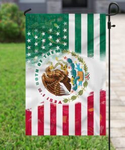 Mexican American Proud Both Of Them Flag