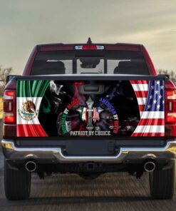 Mexican American Truck Tailgate Decal Sticker Wrap THH3272TD