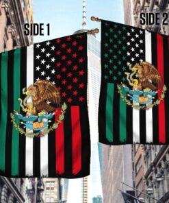 mexico american flag bnn265f 2278