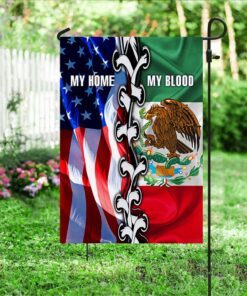 mexico mexican american flag thh2298f 8592