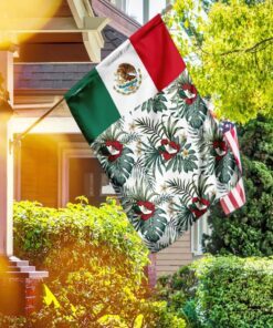 Mexico Tropical Pattern Flag