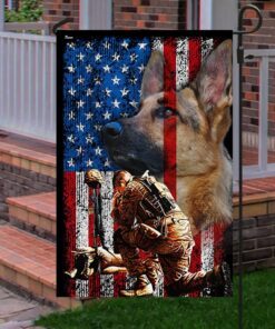 military dog american flag ttv394f 5813