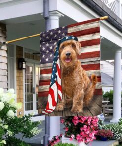 Miniature Goldendoodle Dog Flag Charming Dog NTB216Fv40