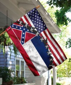 mississippi and american flag 1388