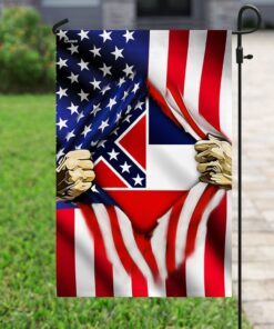 mississippi and american flag 6826