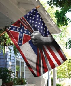 mississippi and american flag 7387
