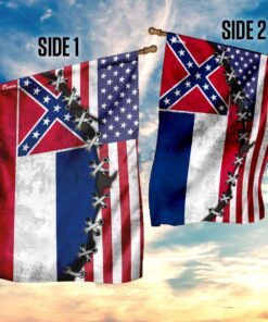 mississippi and american flag 7578