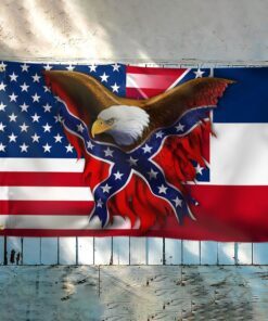 mississippi confederate states of america eagle grommet flag lha2128gf 1396