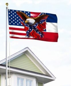 mississippi confederate states of america eagle grommet flag lha2128gf 5898