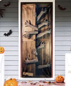 Monsters Behind The Door Halloween Door Cover TRL1231D