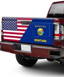 montana truck sticker wrap montana american truck tailgate decal sticker wrap trl1699tdv1 2264