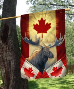 Moose Canada Flag LHA2138F