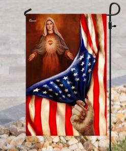 mother mary flag 1182