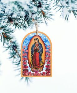 mother mary rose ornament trn678o 3586