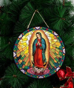 Mother Mary Wooden Sign TRL1453WD
