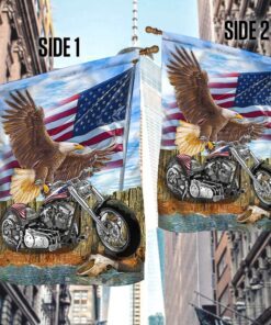 motorcycle flag strong ntt137f 8399