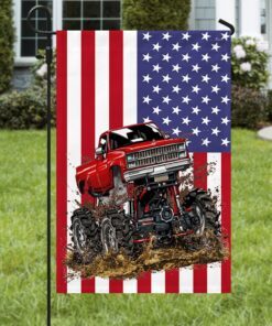 mud bogging flag mud bog truck american flag trh1851f 4869
