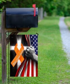 multiple sclerosis awareness ribbon cross american flag qnn528fv4 7927