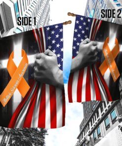 multiple sclerosis awareness ribbon cross american flag qnn528fv4 8206