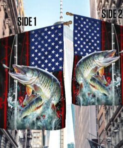 musky fishing flag musky fishing american flag qtr02fv1 1543