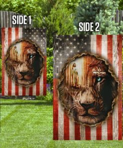 my god jesus christian american flag thn3565f 3132
