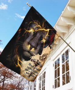 my god that is who you are lion flag 1300