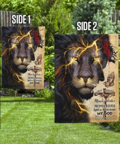 my god that is who you are lion flag 1569
