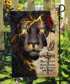 my god that is who you are lion flag 5220