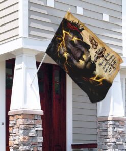 my god that is who you are lion flag 5391