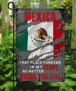my heart is in mexico flag 4908