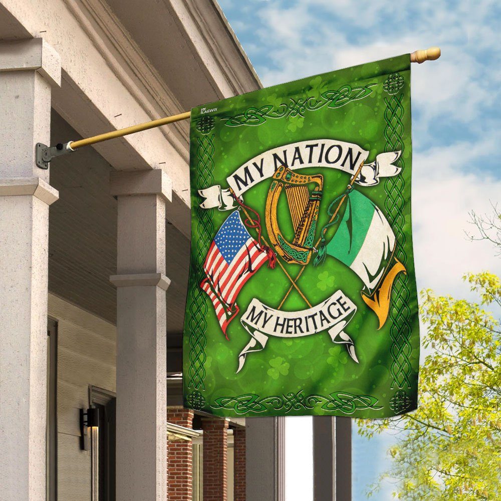 My Nation My Heritage - Irish Flag