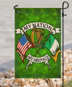 my nation my heritage irish flag 6697
