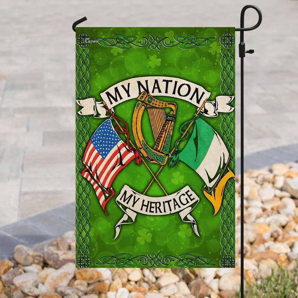 My Nation My Heritage - Irish Flag - Image 8