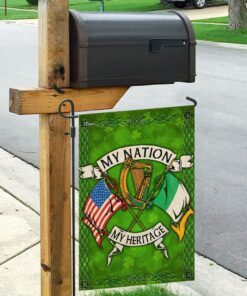 my nation my heritage irish flag 7403