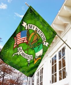 my nation my heritage irish flag 7669