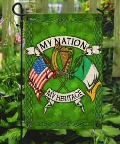 my nation my heritage irish flag 8926
