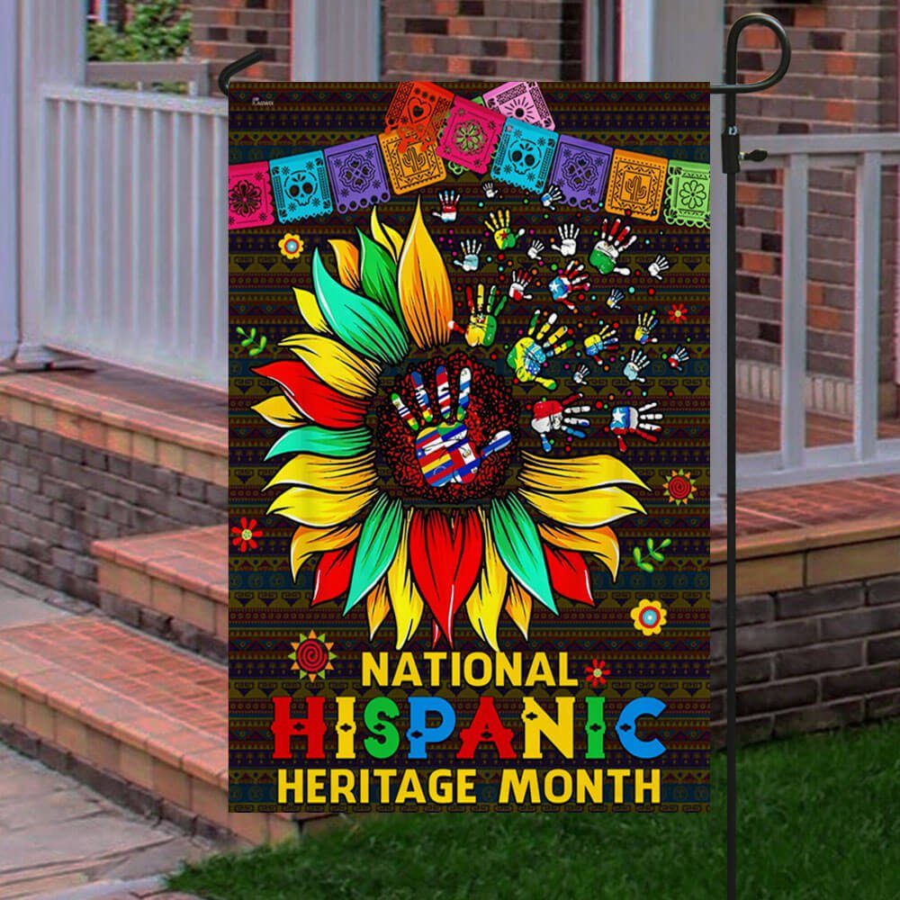 National Hispanic Heritage Month Flag MLN412F - Image 4