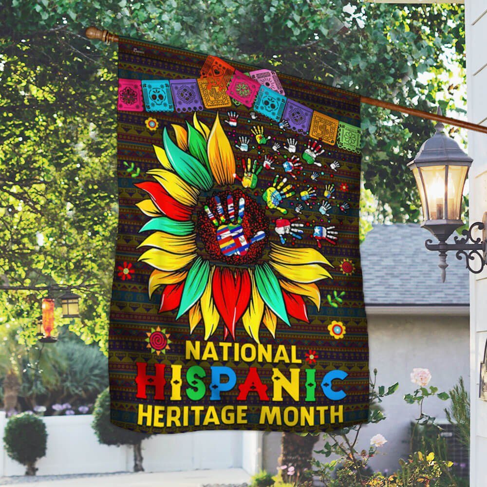 National Hispanic Heritage Month Flag MLN412F - Image 2