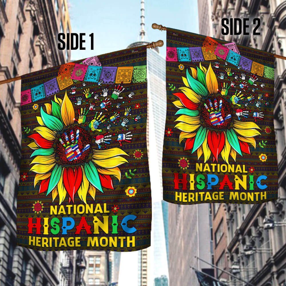 National Hispanic Heritage Month Flag MLN412F - Image 3