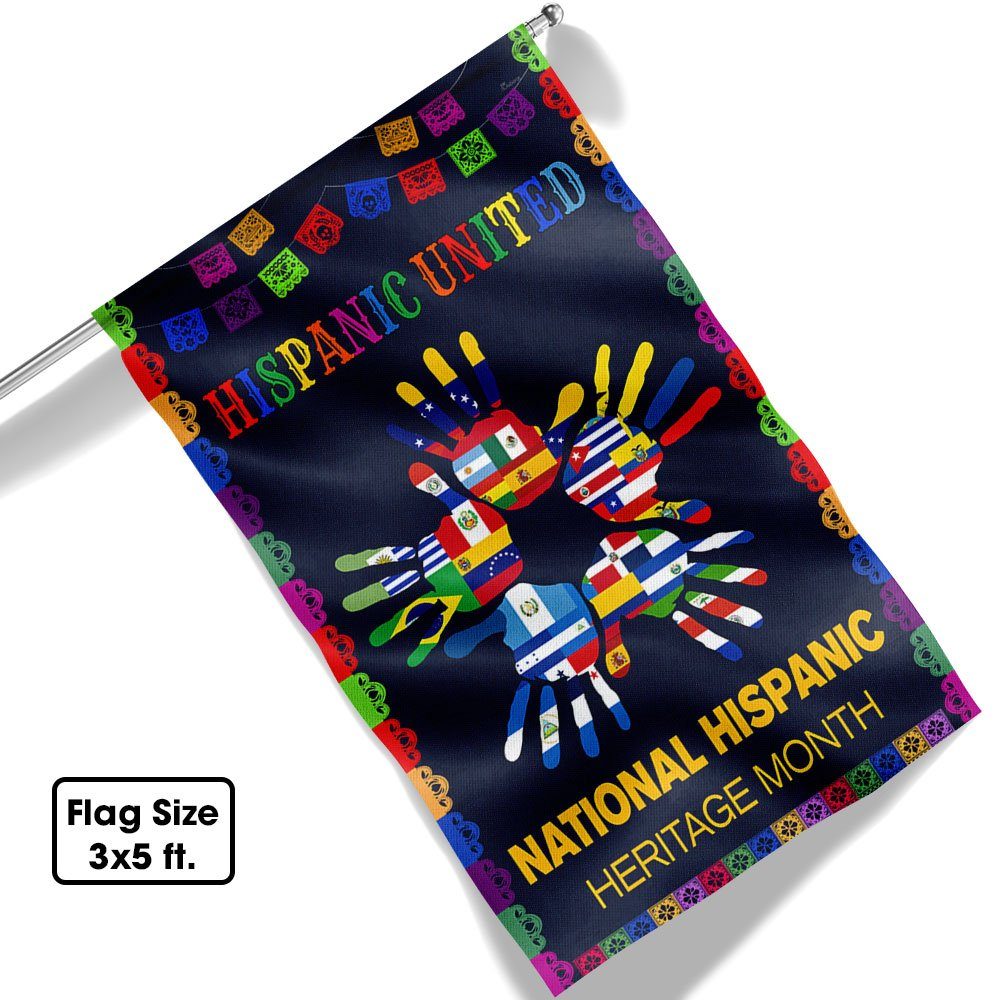 National Hispanic Heritage Month Flag MLN516F - Image 6