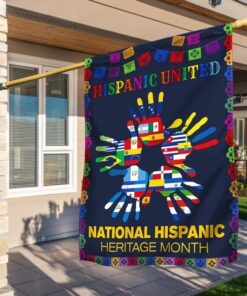 National Hispanic Heritage Month Flag MLN516F