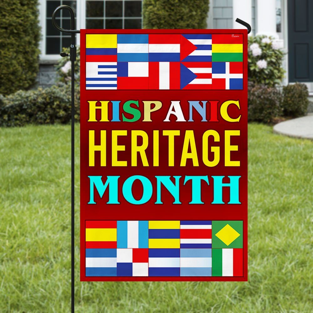National Hispanic Heritage Month Flag Unique LNT566F - Image 3