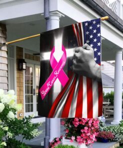 Native American Breast Cancer Awareness Flagwix™ Marvelous Flag QNN528FV1