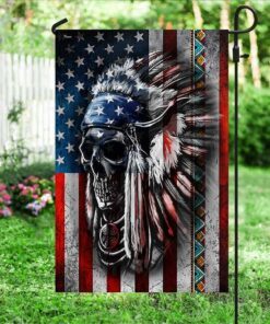 native american skull warrior flag dbd3089f 3582