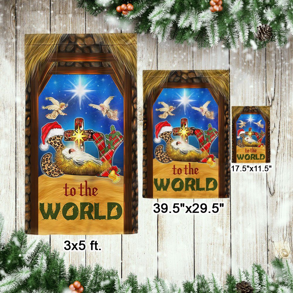 Nativity Of Jesus Flag Joy To The World LNT681F - Image 7