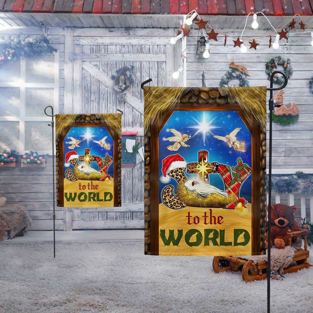 Nativity Of Jesus Flag Joy To The World LNT681F - Image 5